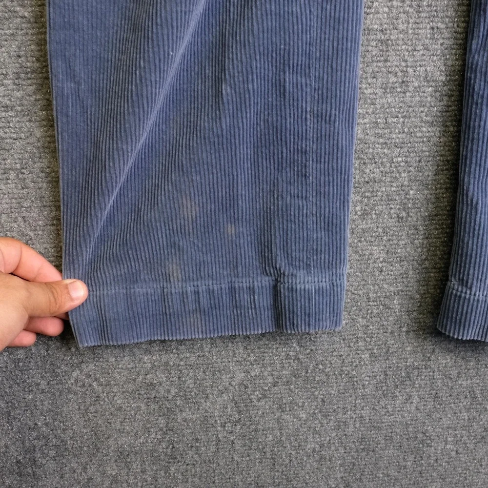 Polo Ralph Lauren Pants Mens 30x30 Blue Corduroy Polo Golf Stretch Straight Leg